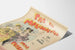 Vintage plakat Pas des Marionnettes Luft af Ballet til Klaver