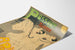 Vintage plakat Passage Teater - Sensationel aprilprogrammering