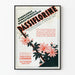 Vintage plakat Passiflorine vægdekoration botanisk