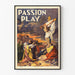 Plakat Passion Play - Vintage religiøs vægdekoration