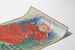 Vintage plakat Pastilles Géraudel kvinde med rød paraply
