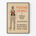 Vintage plakat Pastime Stories af Thomas Nelson Page