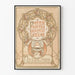 Art Nouveau plakat Pater Noster vægdekoration Artem Legrand