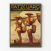 Vintage plakat Patzcuaro – Natteventyr fra Mexico City