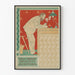 Vintage plakat af Paul Hankar, arkitekt, af A. Crespin