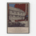 Vintage plakat af Paul Revere House Boston
