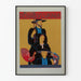 Vintage Pennsylvania-stil Amish plakat til vægdekoration