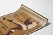 Vintage plakat af baseballkamp Pennsylvania vs Georgetown
