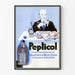Vintage reklameplakat Pepticol - Retro vægdekoration