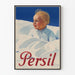 Vintage baby plakat med glans til vægdekoration Persil