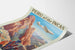 Vintage plakat Peru af Inkaerne - Rejse med Pan American