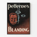 Vintage plakat af Petterøes Blanding til pibe, røgfyldt