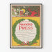 Vintage plakat Philadelphia Sunday Press december 1895 - Retro vægdekoration