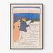 Vintage plakat Philadelphia Sunday Press 1896 - Retro vægdekoration
