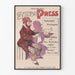 Vintage plakat af Philadelphia Sunday Press - 1896