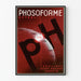 Vintage plakat Le Phosoforme syre-base balance i blodet