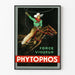 Vintage plakat Phytophos Force Vigor til vægdekoration
