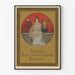 Vintage plakat af Pianos Rud. Ibach Sohn Barmen