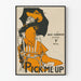 Vintage plakat Pick Me Up humoristisk vægdekoration