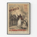 Vintage plakat af operaen Pierre de Médicis