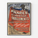 Vintage plakat af Place de la Bastille - Aux Phares de la Bastille, herretøj og børnetøj