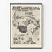 Vintage plakat udstilling speciel maleri og skulptur 1911