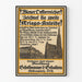 Vintage plakat til den anden udstedelse af krigsobligationer med udsigt over Stephansplatz
