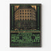Vintage plakat til konferencen Mein Haus am Michaelerplatz