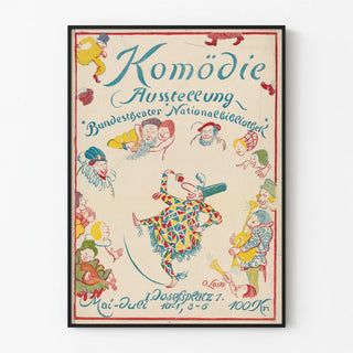 plakate-der-ausstellung-komodie-in-der-nationalbibliothek