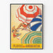 Vintage plakat Playas de Andalucia vægdekoration strand