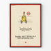 Vintage anti-rygning plakat for offentlig transport