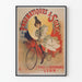 Vintage plakat Pneumatiques A. Soly - Retro vægdekoration