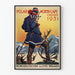 Vintage plakat Polar North Cape Cruises 1931 vægdekoration