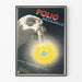Vintage plakat efterspørgsel polio lys født
