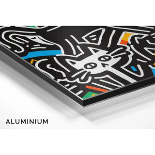 Pop Art Plakat - Styliserede Katte