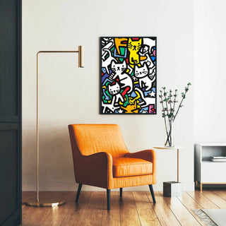 Pop Art plakat - Danse des Félins