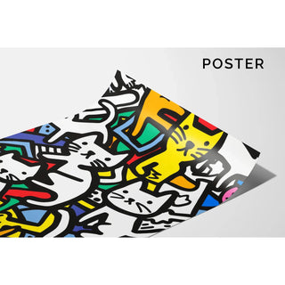 Pop Art plakat - Danse des Félins