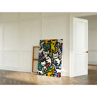 Pop Art plakat - Danse des Félins