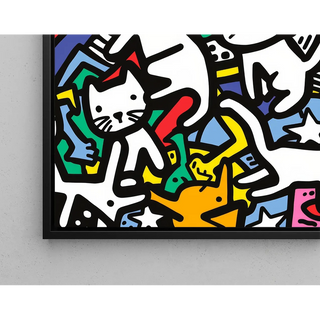 Pop Art plakat - Danse des Félins