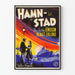 Vintage plakat Hamnstad - Retro filmplakat til vægdekoration