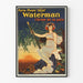Vintage plakat Waterman Fjerpen Idealet Våbenet for Freden
