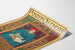 Plakat Kalender 1897 i Art Nouveau-stil med zodiacmotiver