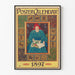 Plakat Kalender 1897 i Art Nouveau-stil med zodiacmotiver