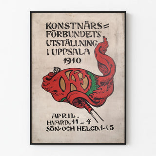 poster-for-the-artists-societys-exhibition-in-uppsala