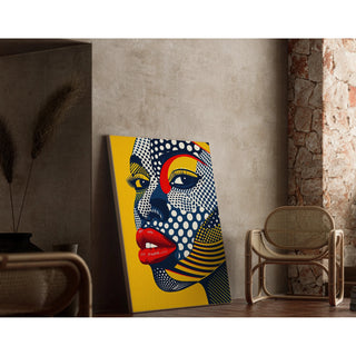 Pop Art plakat - Pop ansigt