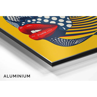 Pop Art plakat - Pop ansigt