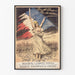 Vintage plakat Patriote for Sejr og Nationalt Lån