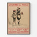 Vintage plakat Journée du Poilu 1915 - Historisk vægdekoration