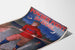 Vintage plakat Powder Point School ishockey på is