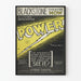 Vintage plakat Teater Power - Blackstone Theatre Now